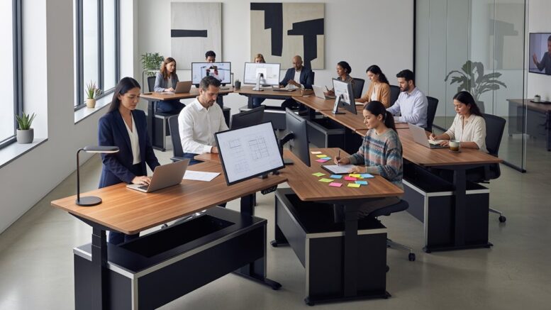 adjustable standing desks for productivity