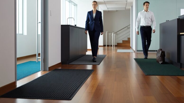 anti slip mats ensure secure steps