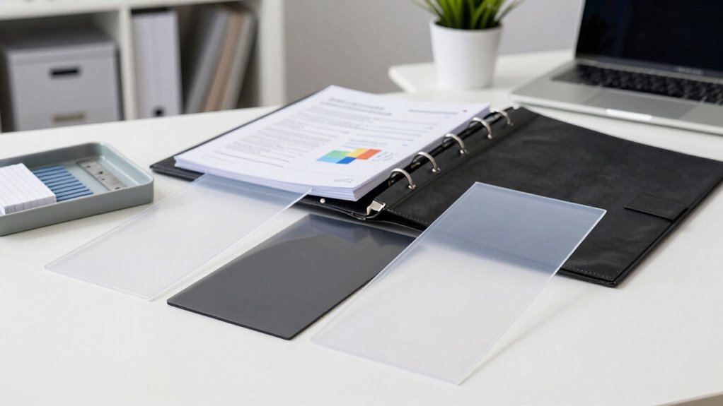 archival top side load reinforced edges