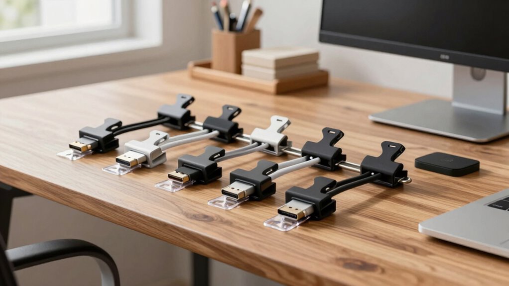 cable clips material grip adhesion durability