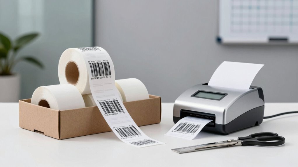 durable labels strong adhesive fit printer