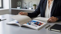 premium brochure papers enhance marketing pieces